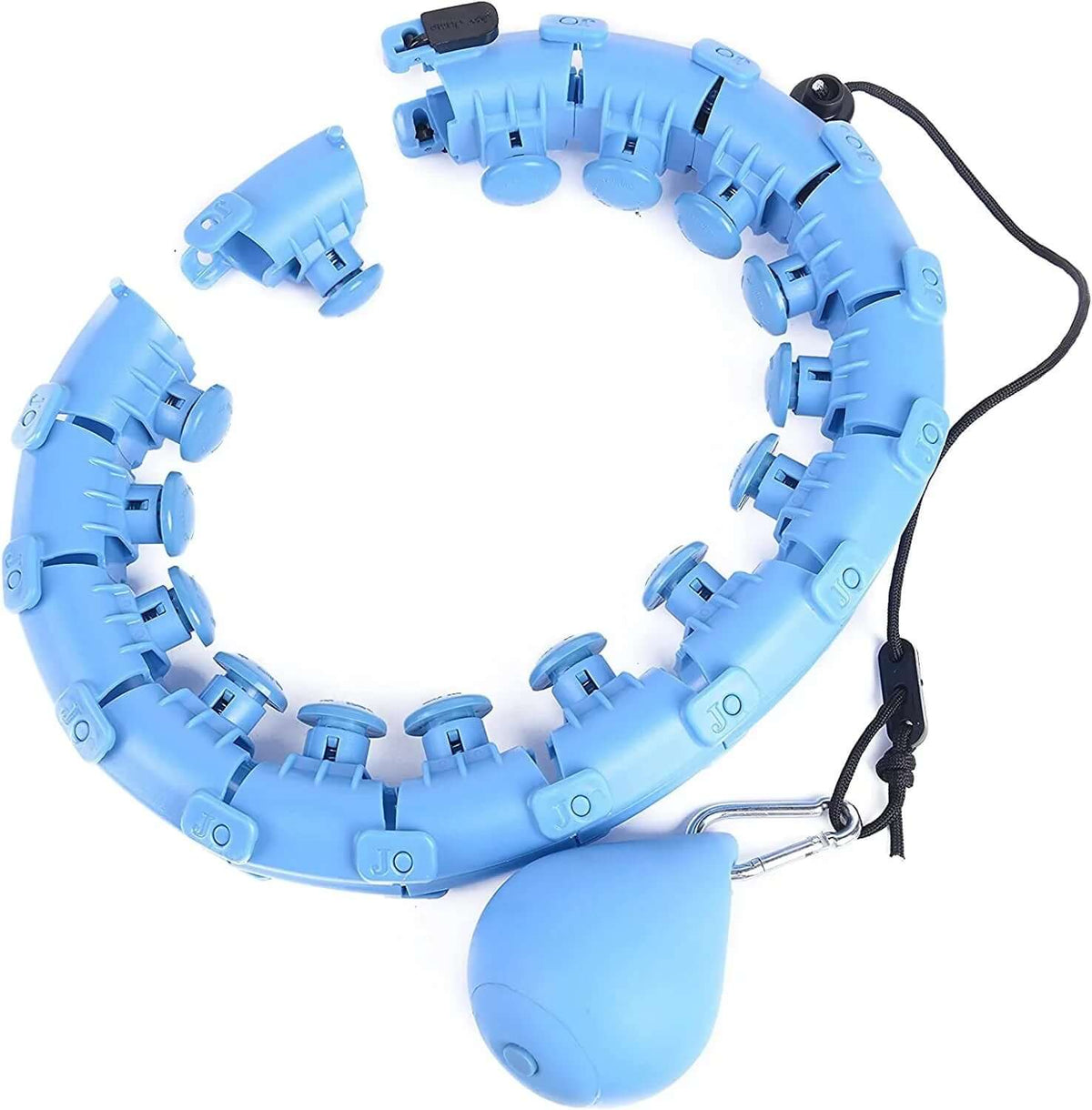 adjustable weighted hula hoop j