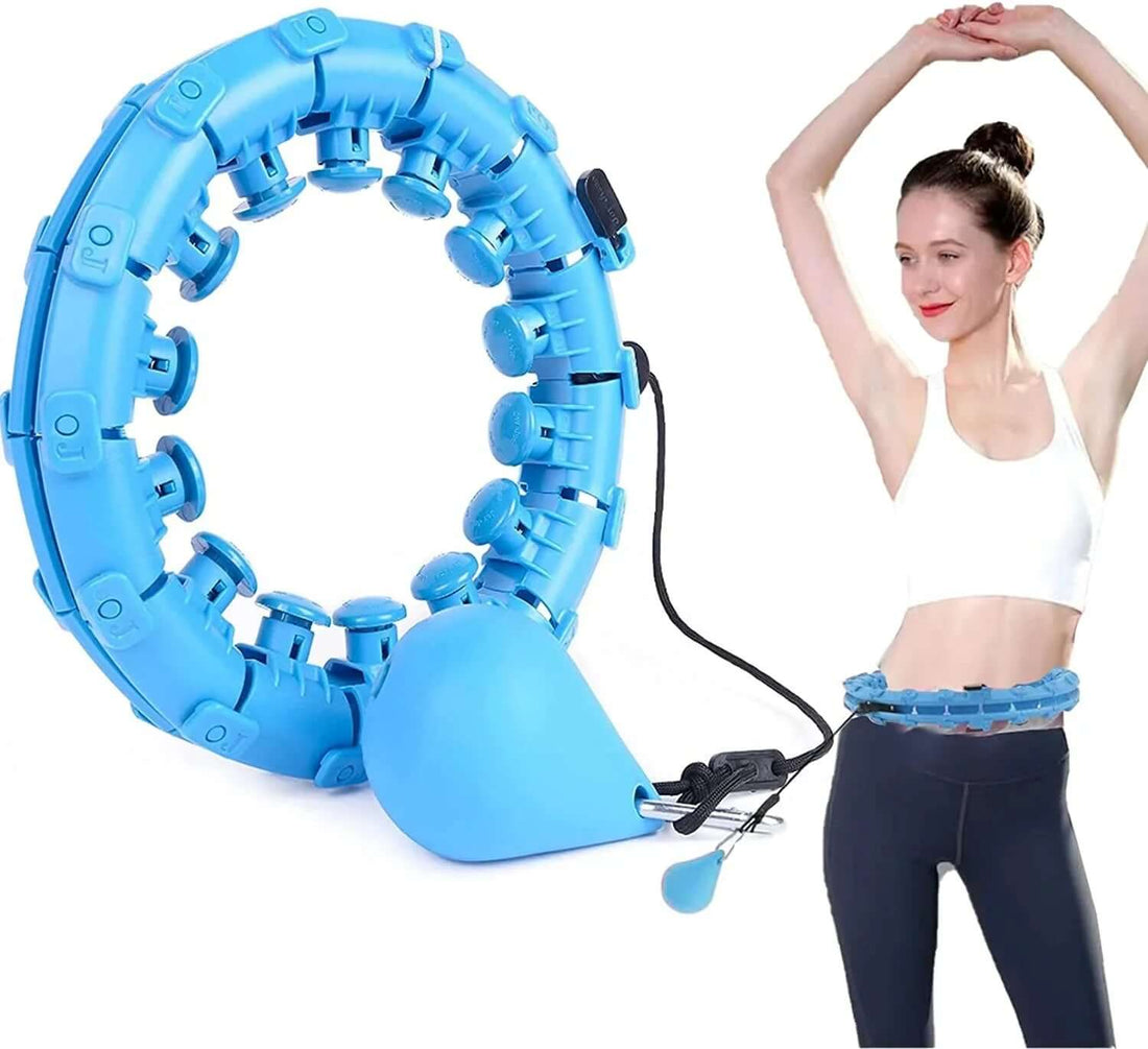adjustable weighted hula hoop j