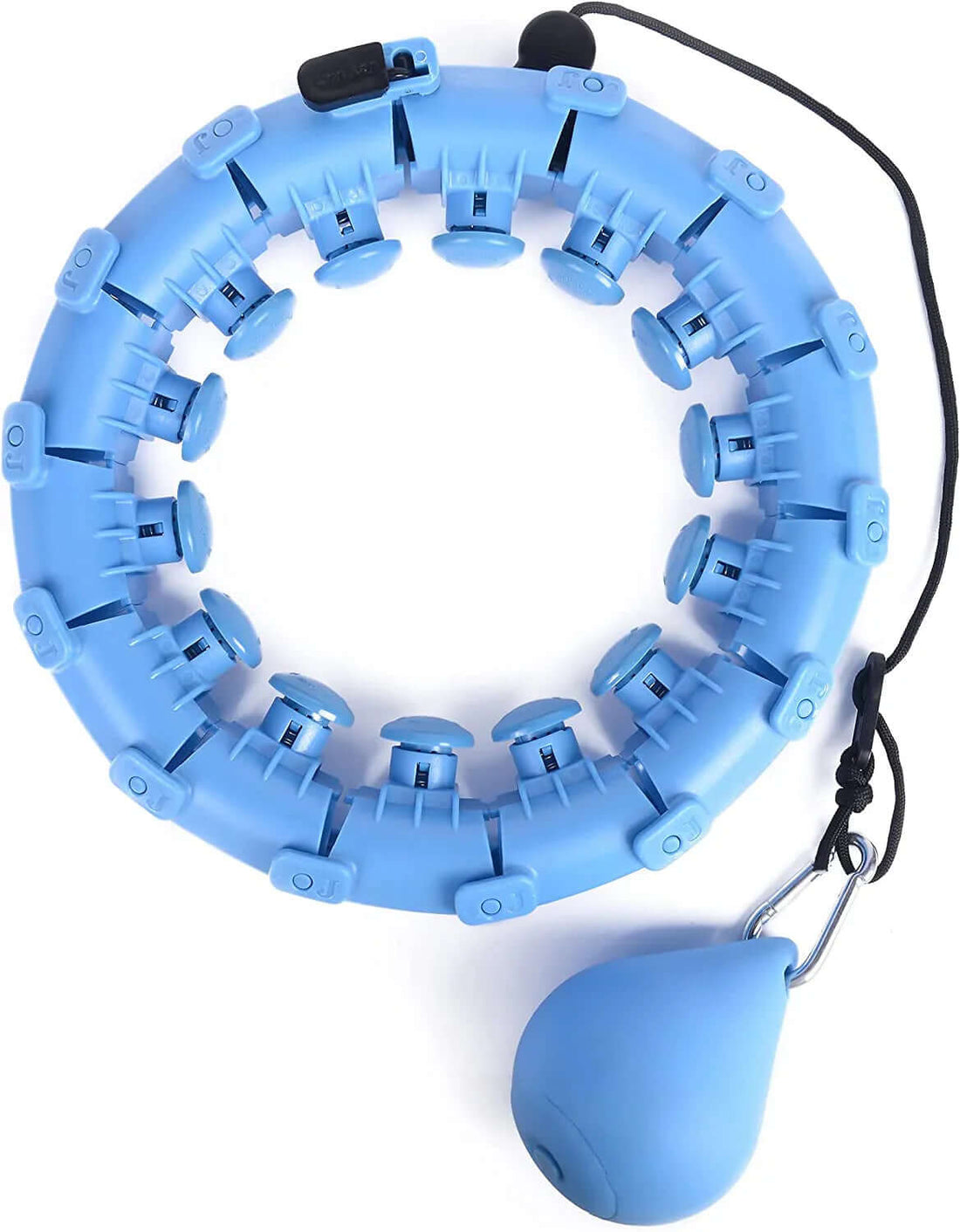adjustable weighted hula hoop j