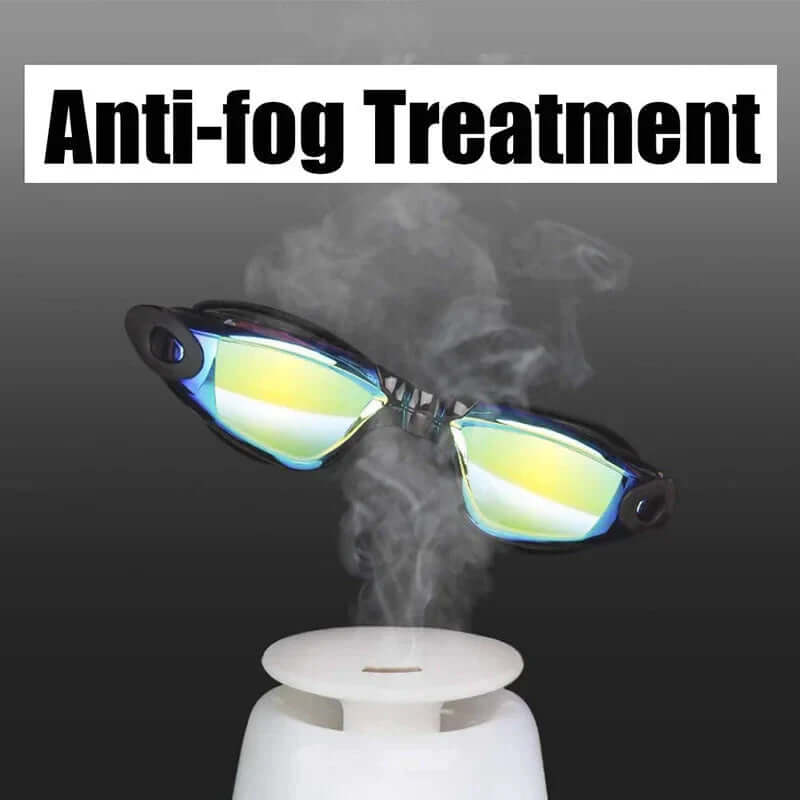 Swimming Goggles for Men &amp; Women – Anti-Fog UV Protection, Waterproof, Adjustable Silicone Swim Goggles for Adults &amp; Kids