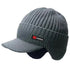 winter men’s hat with ear protection